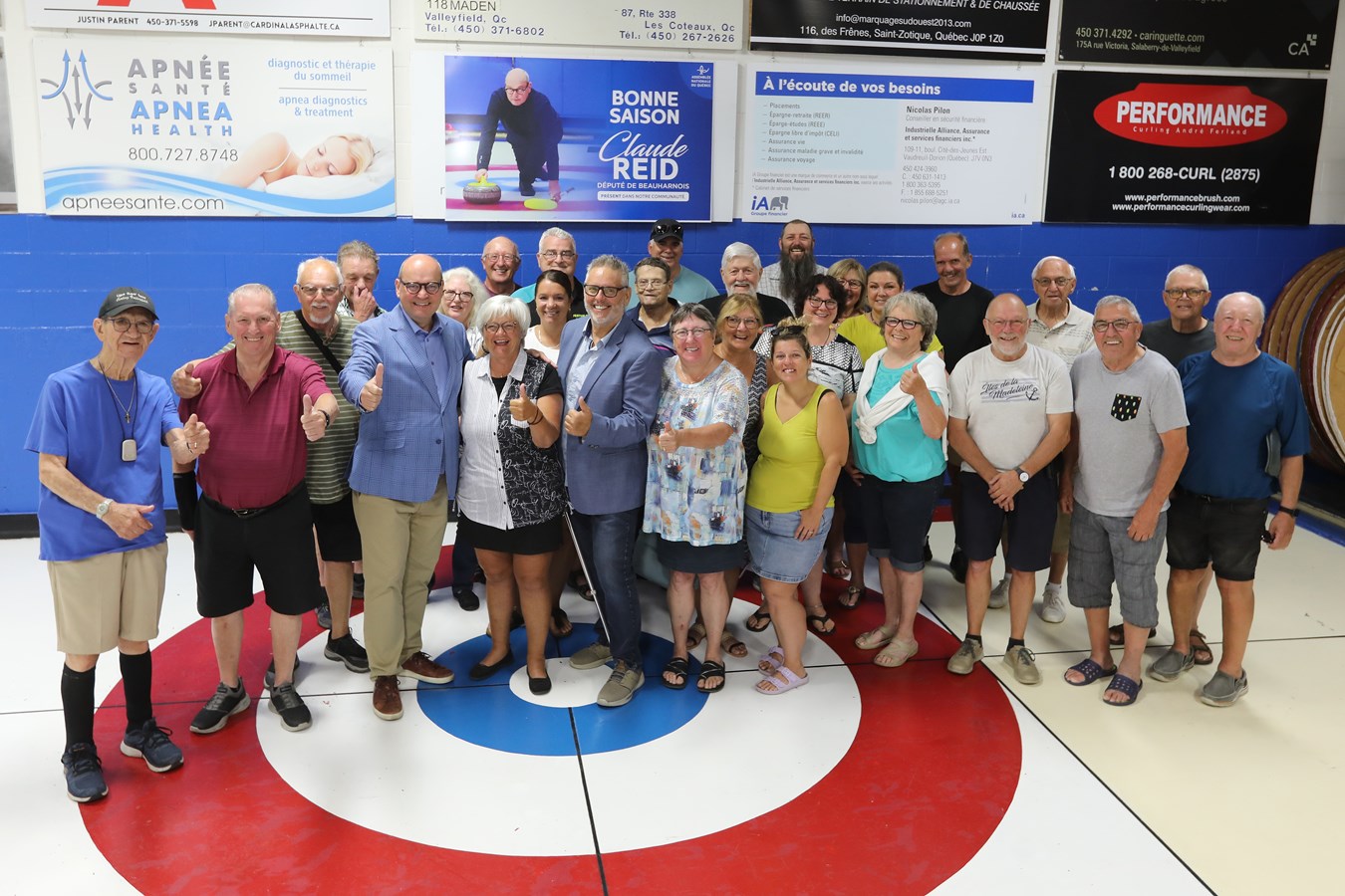 Une aide financière de 550 155 $ pour le Club de curling de Valleyfield