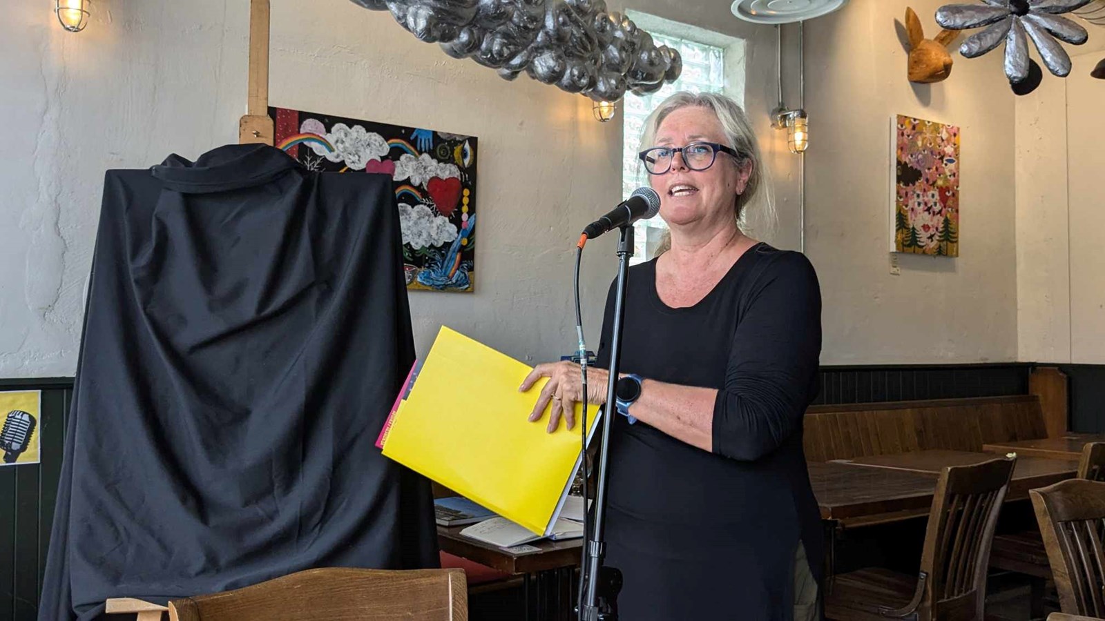 Lynda Couette-Mackay is one of the organizers of the Hudson Music Festival