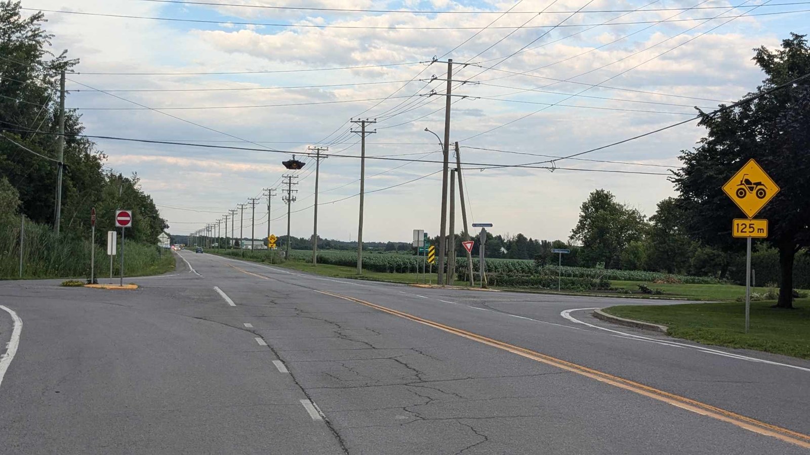 Upcoming work on chemin Saint-Dominique in Les Cèdres 