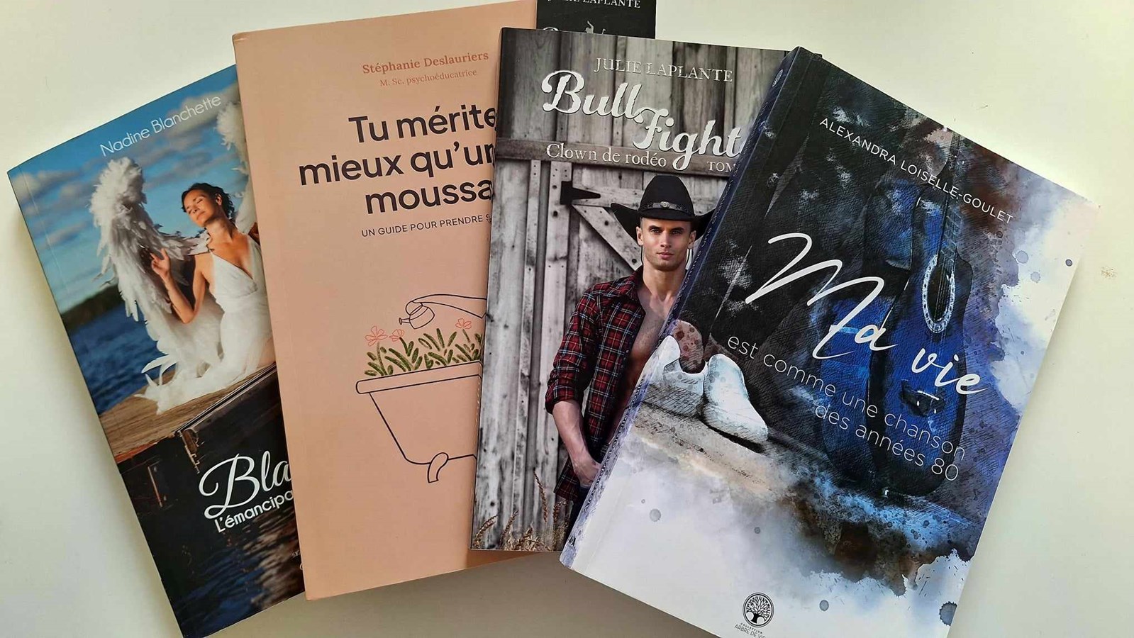 Pour vos vacances : quelques suggestions de livres d'auteurs d'ici 