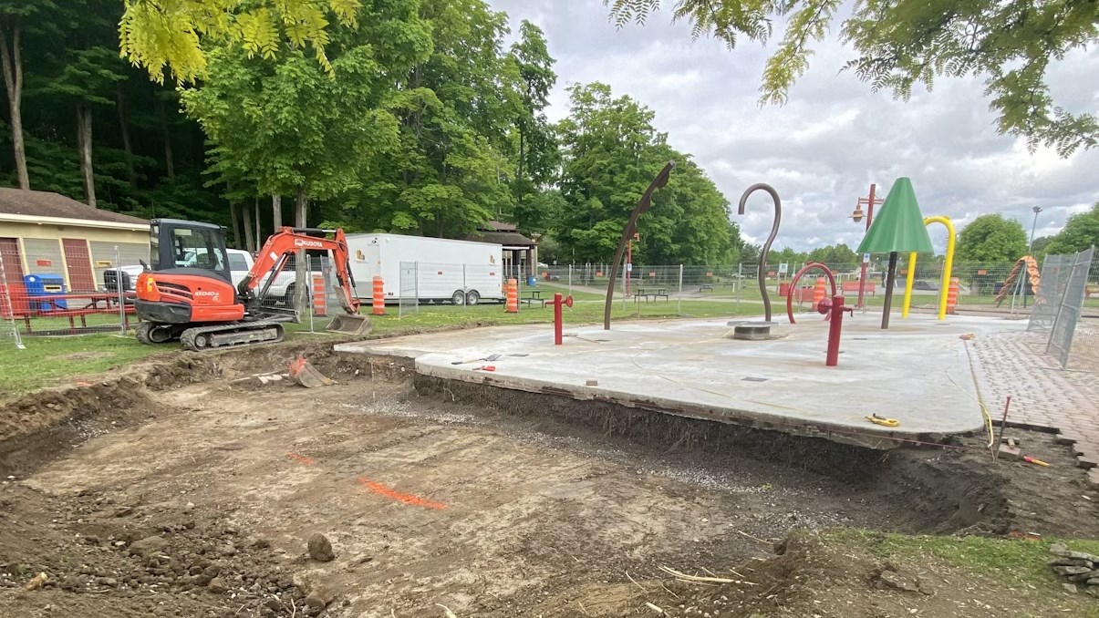 Réfection des jeux d'eau: la Ville de Rigaud fait le point