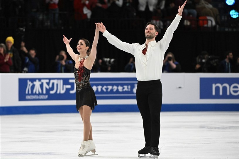 Maxime Deschamps et Deanna Stellato-Dudek sélectionnés sur l'Équipe nationale
