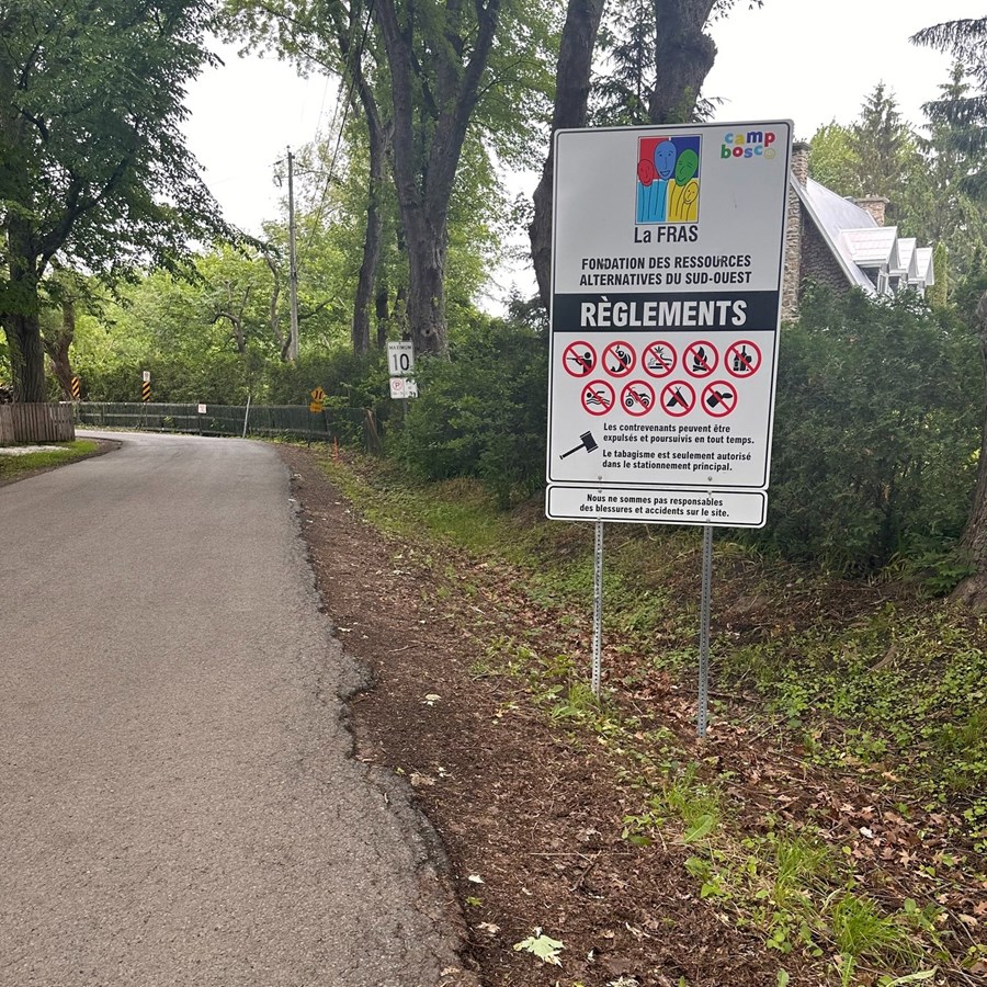 L'accès au site du Camp Bosco est temporairement limité par la FRAS  