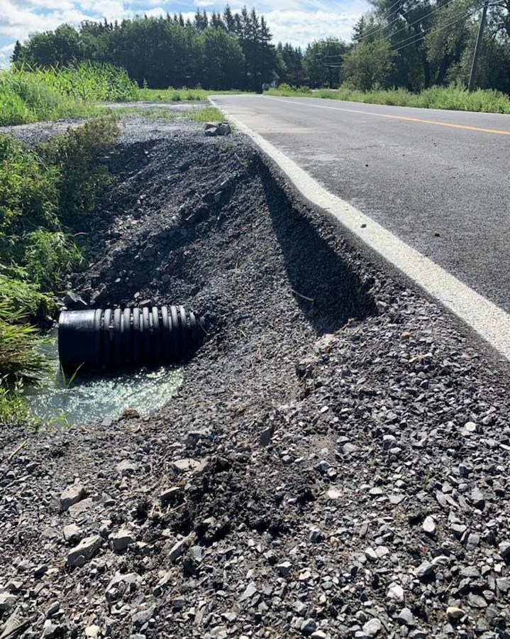 Fermeture partielle du chemin de la Rivière-Rouge à Coteau-du-Lac 