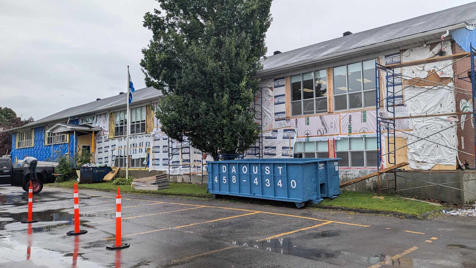 Major work underway at Coteau-du-Lac's Saint-Ignace school   