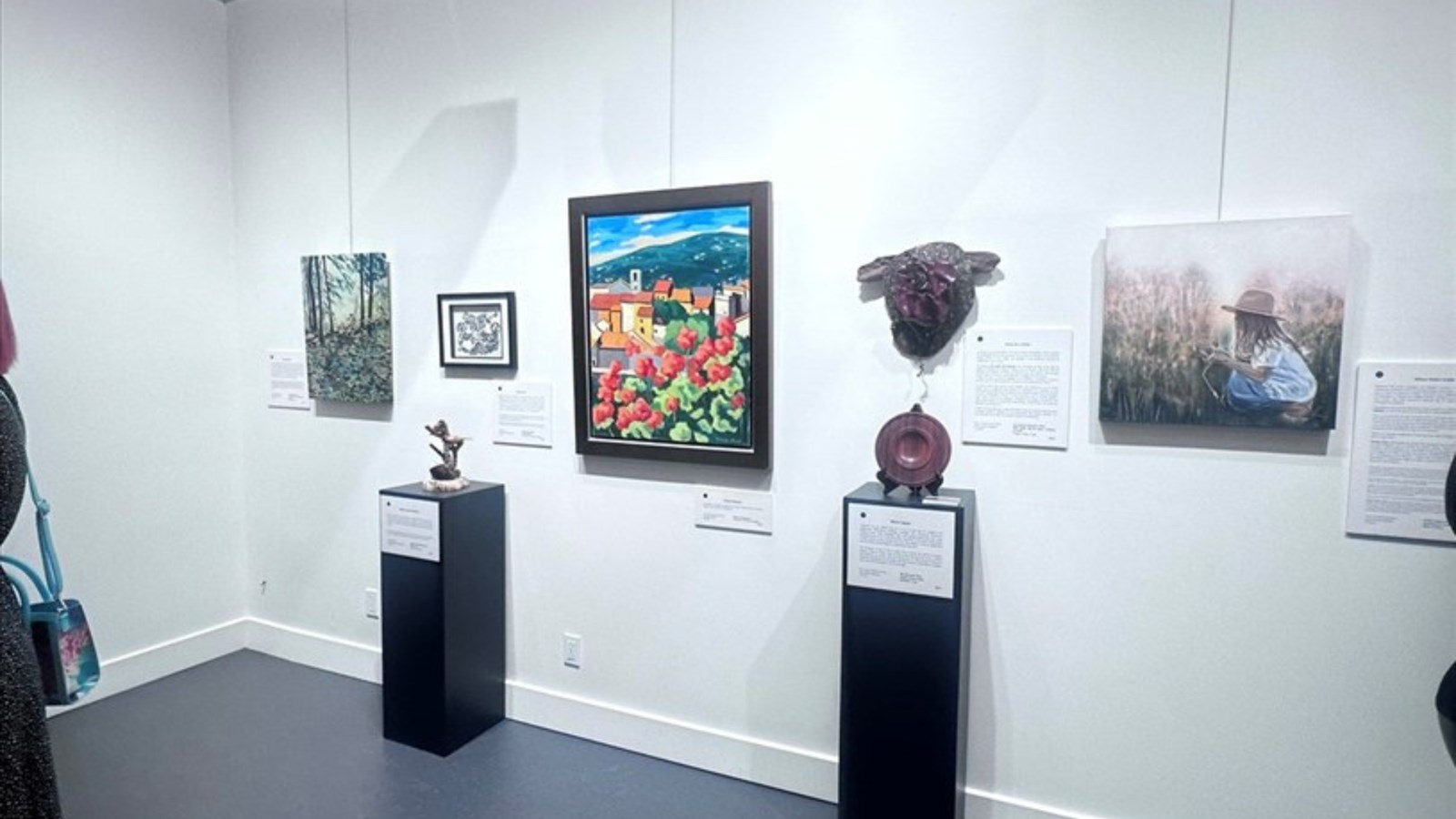 Works in the exhibition of La Route des arts de Vaudreuil-Soulanges 2024