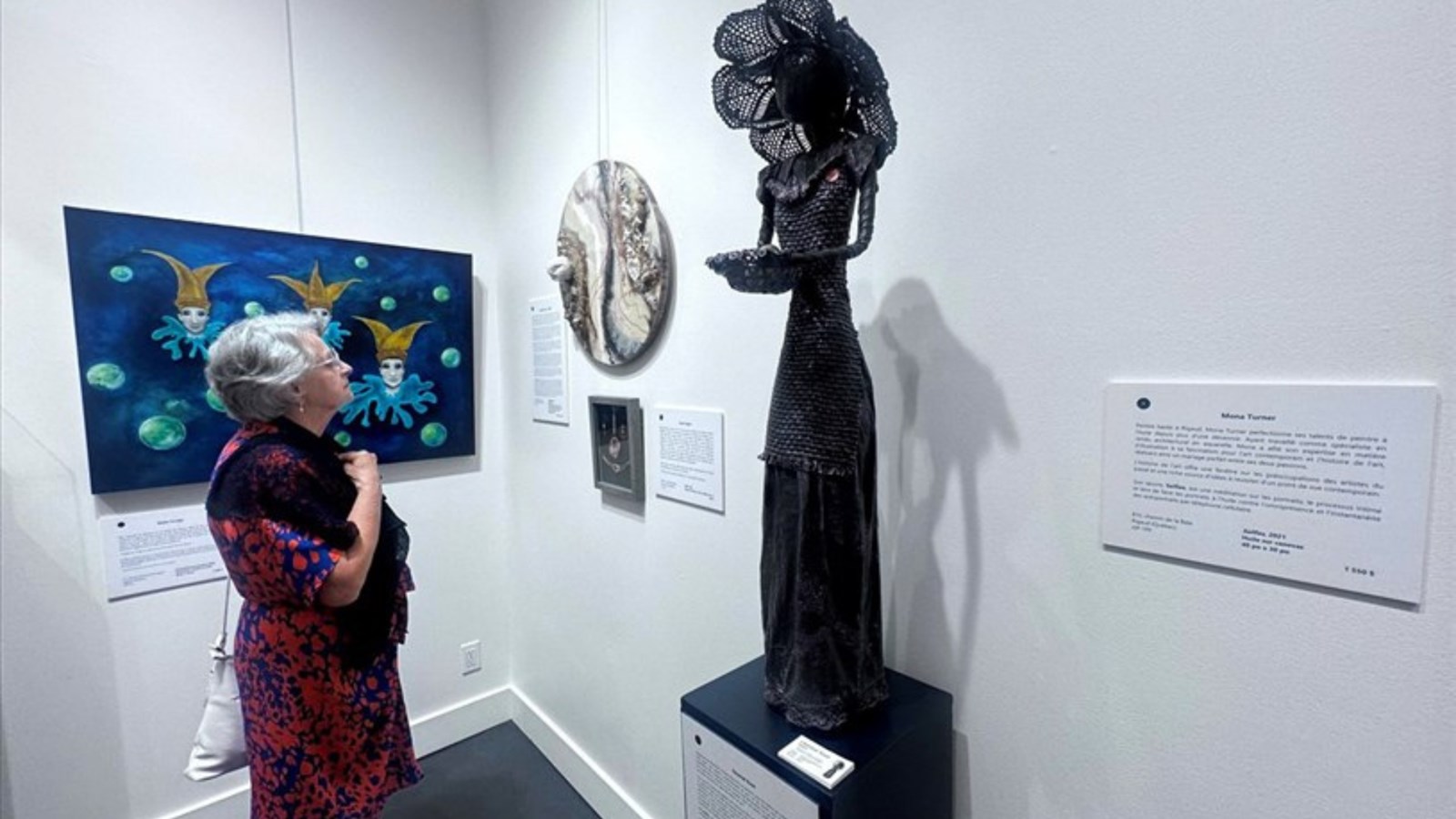 Works in the exhibition of La Route des arts de Vaudreuil-Soulanges 2024