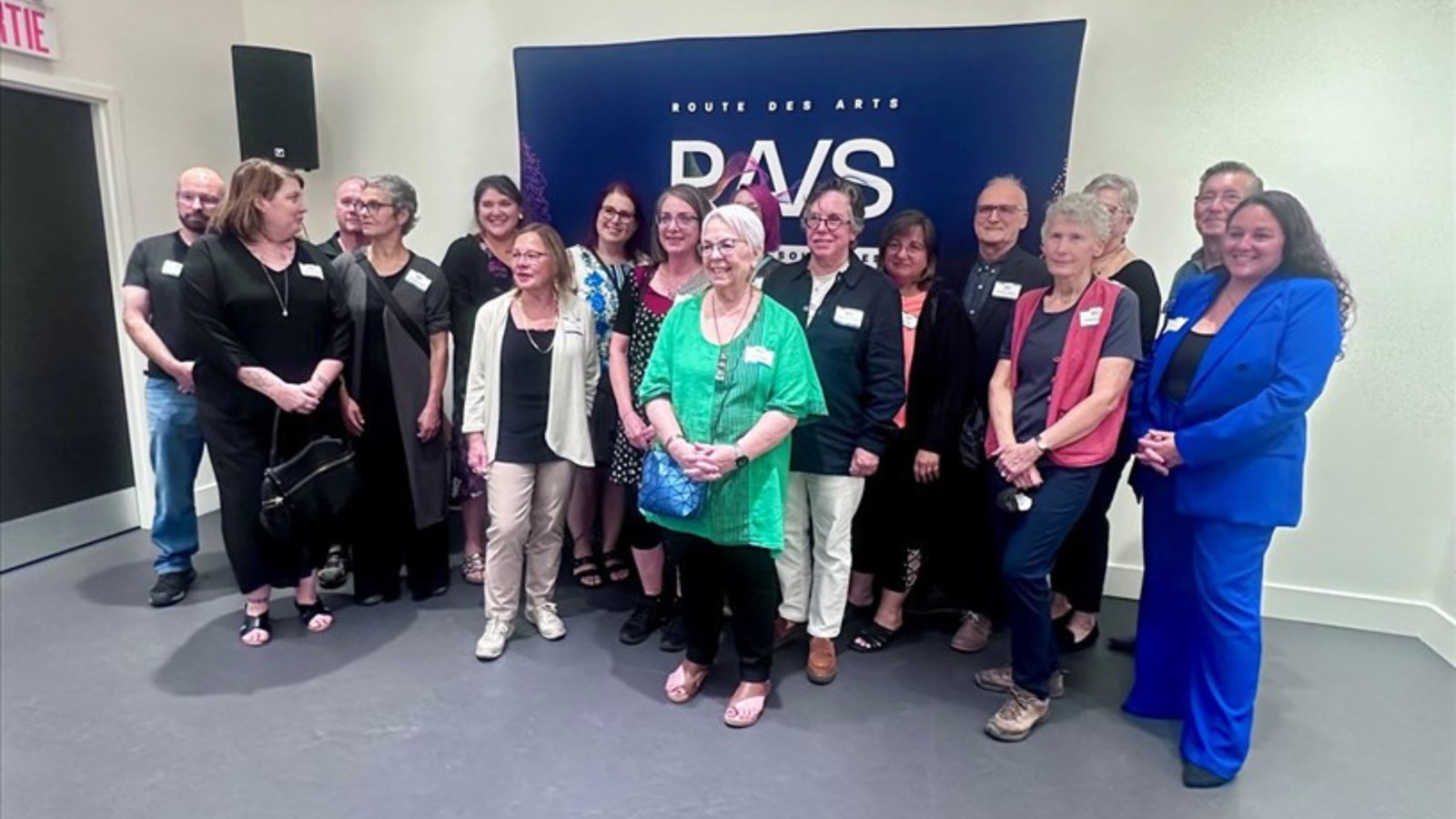Artistes présents lors du lancement de l'exposition de la Route des arts de Vaudreuil-Soulanges
