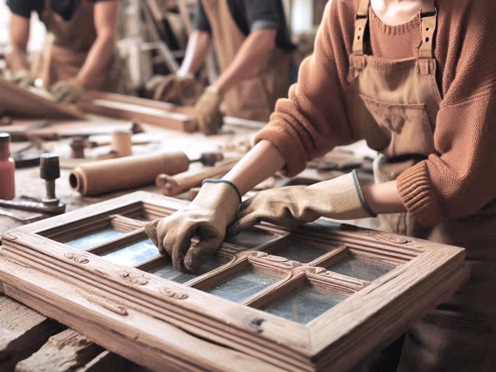 Participez à un atelier de restauration de fenêtres anciennes offert