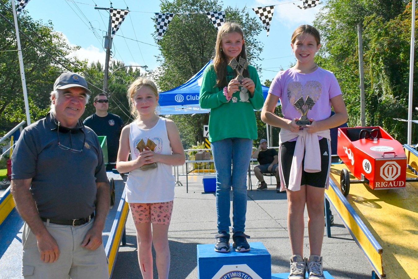 Club Optimiste : 65 participants à la course de boîtes à savon à Rigaud