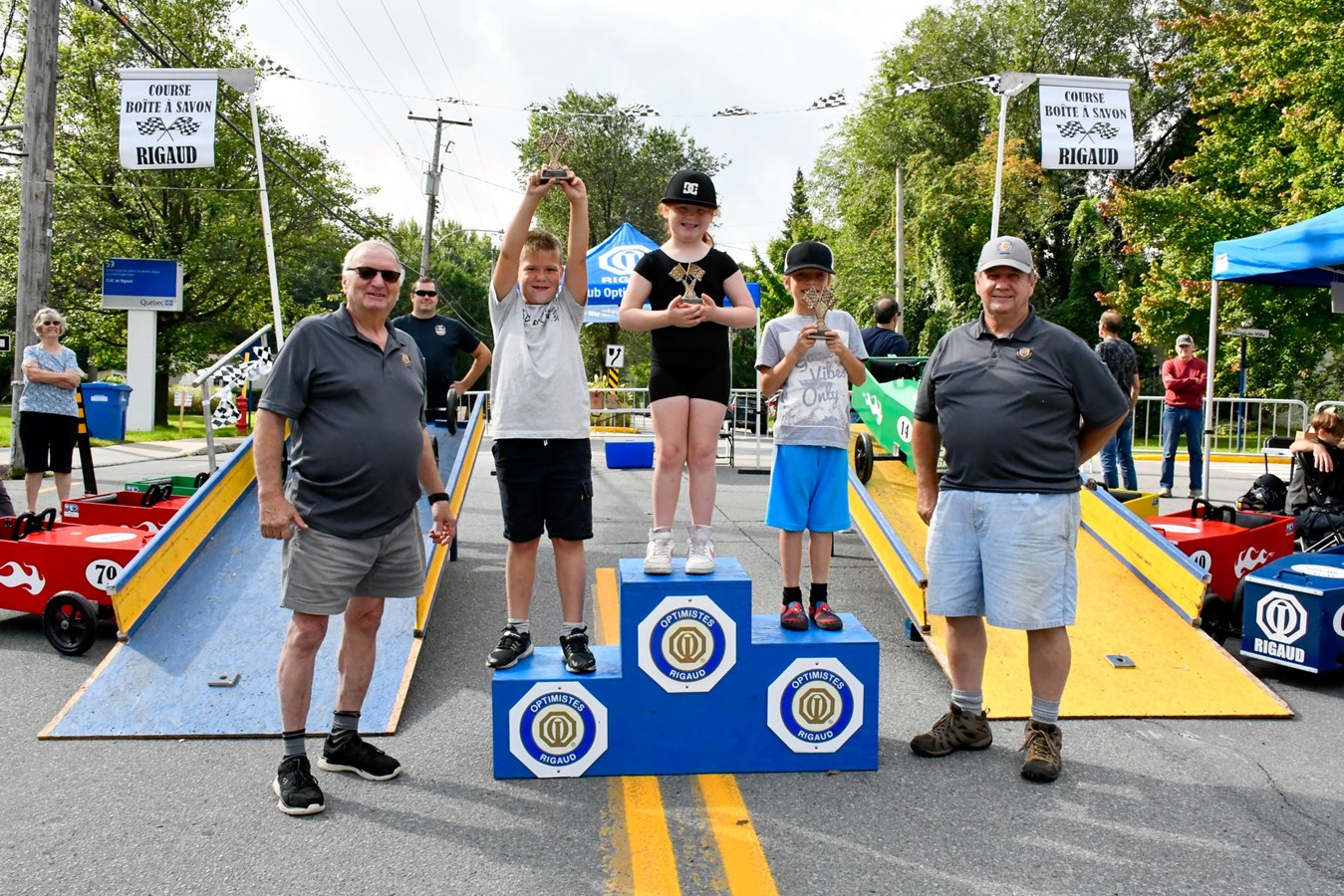 Club Optimiste: 65 participants in Rigaud soapbox race  