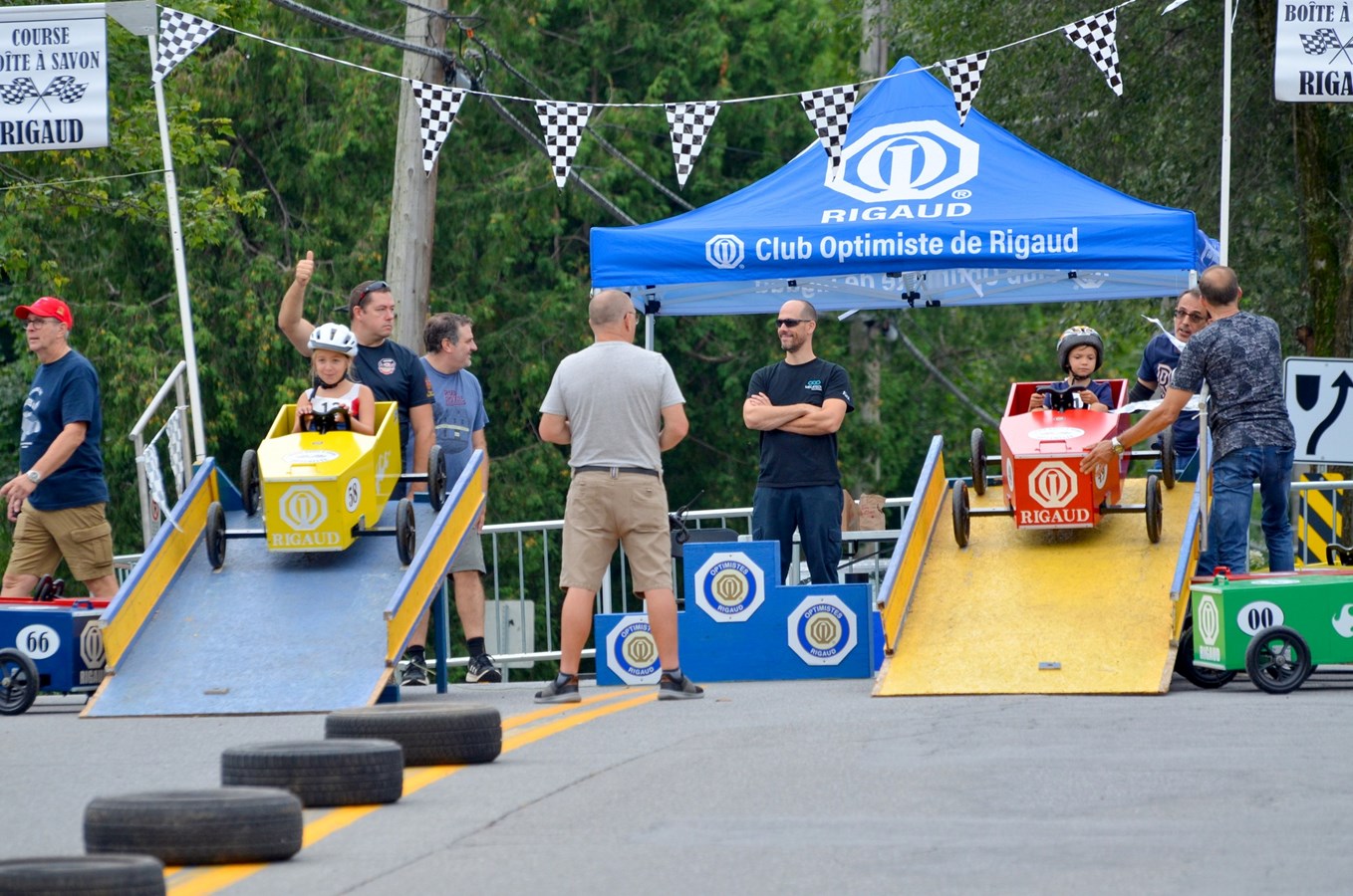 Club Optimiste: 65 participants in Rigaud soapbox race  