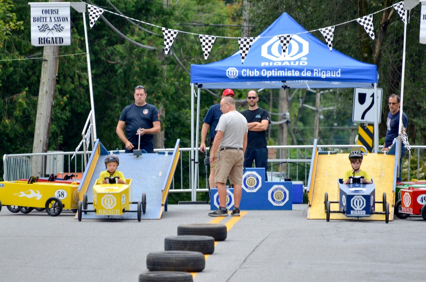 Club Optimiste: 65 participants in Rigaud soapbox race  