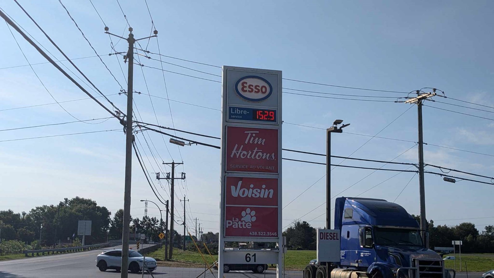 Le prix de l'essence est en baisse dans Vaudreuil-Soulanges