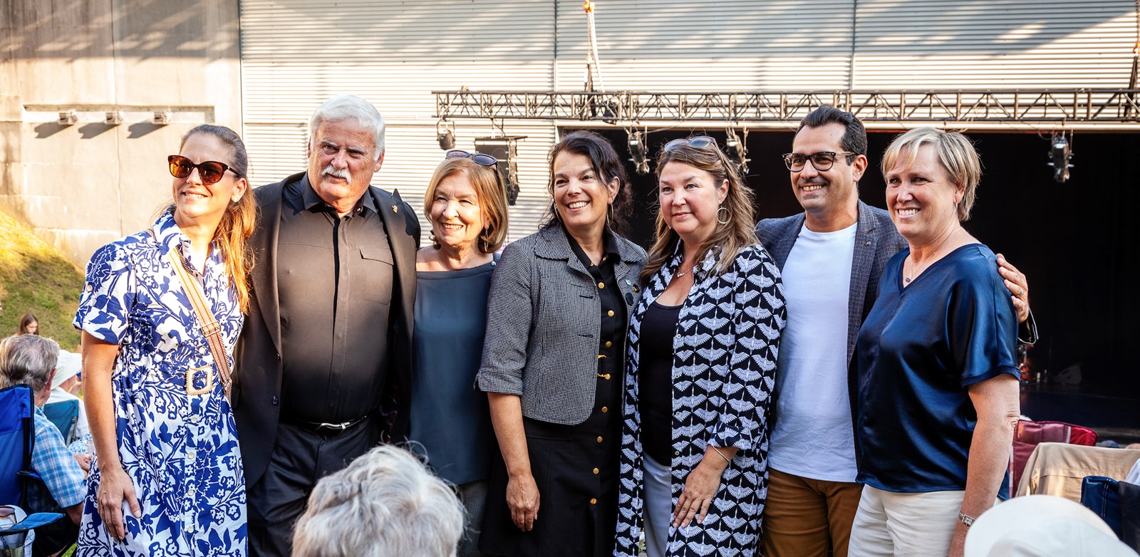 Inauguration de la phase 1 de l’amphithéâtre extérieur de la Salle Pauline-Julien