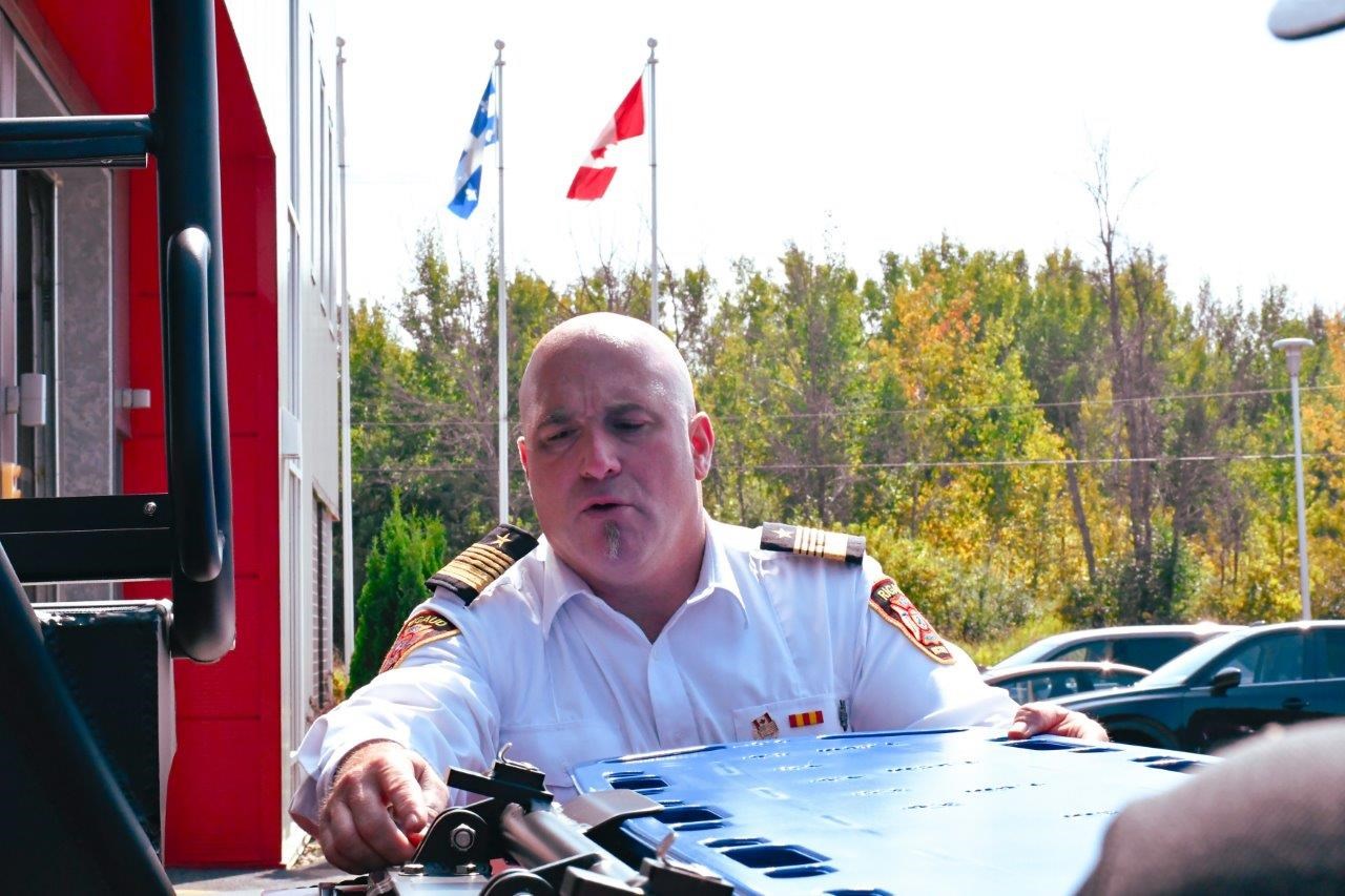 A new lifeboat for Rigaud's firefighting team