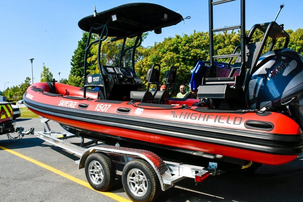 A new lifeboat for Rigaud's firefighting team