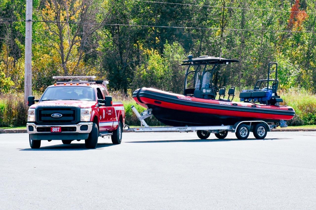 A new lifeboat for Rigaud's firefighting team