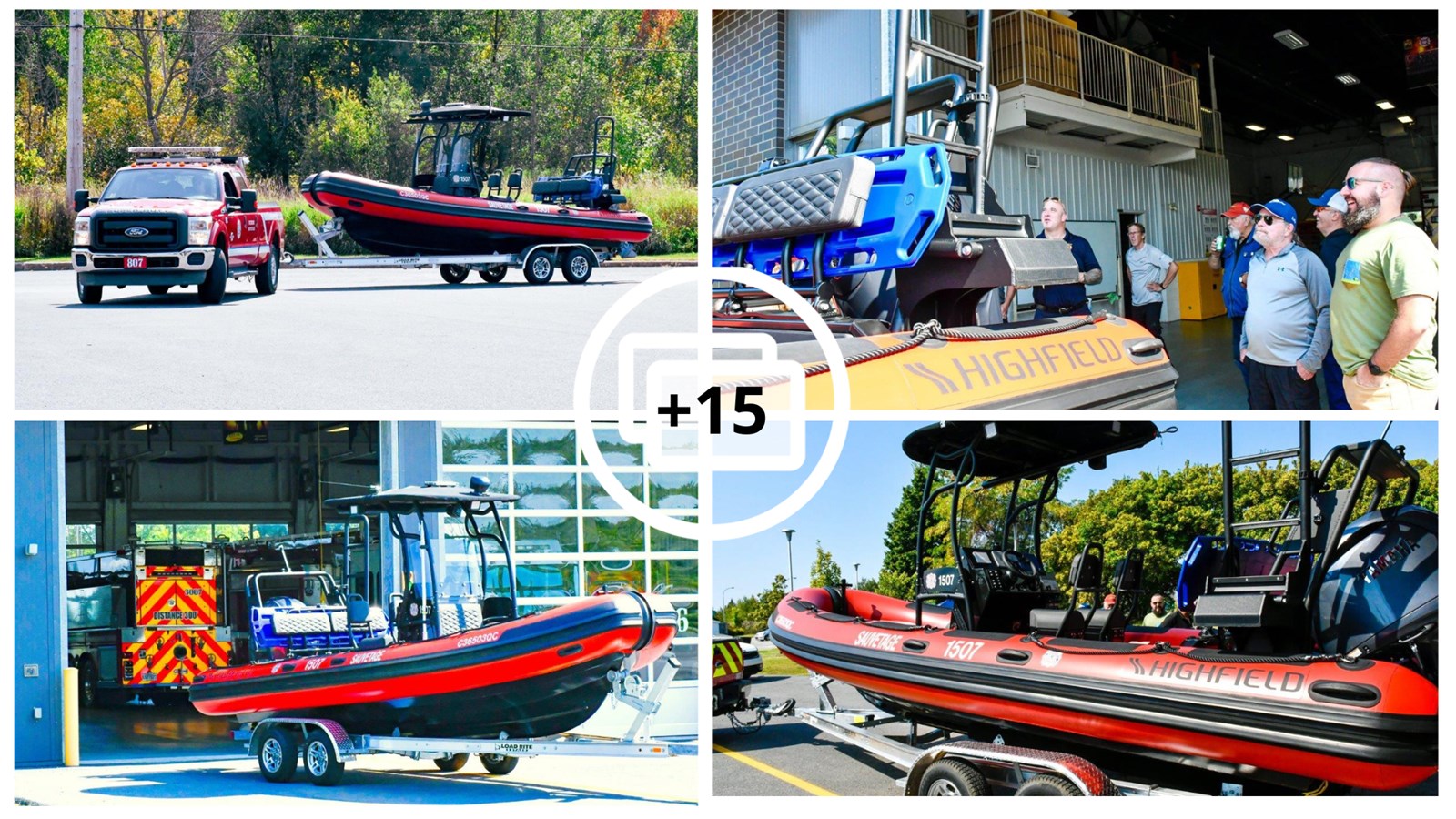 A new lifeboat for Rigaud's firefighting team