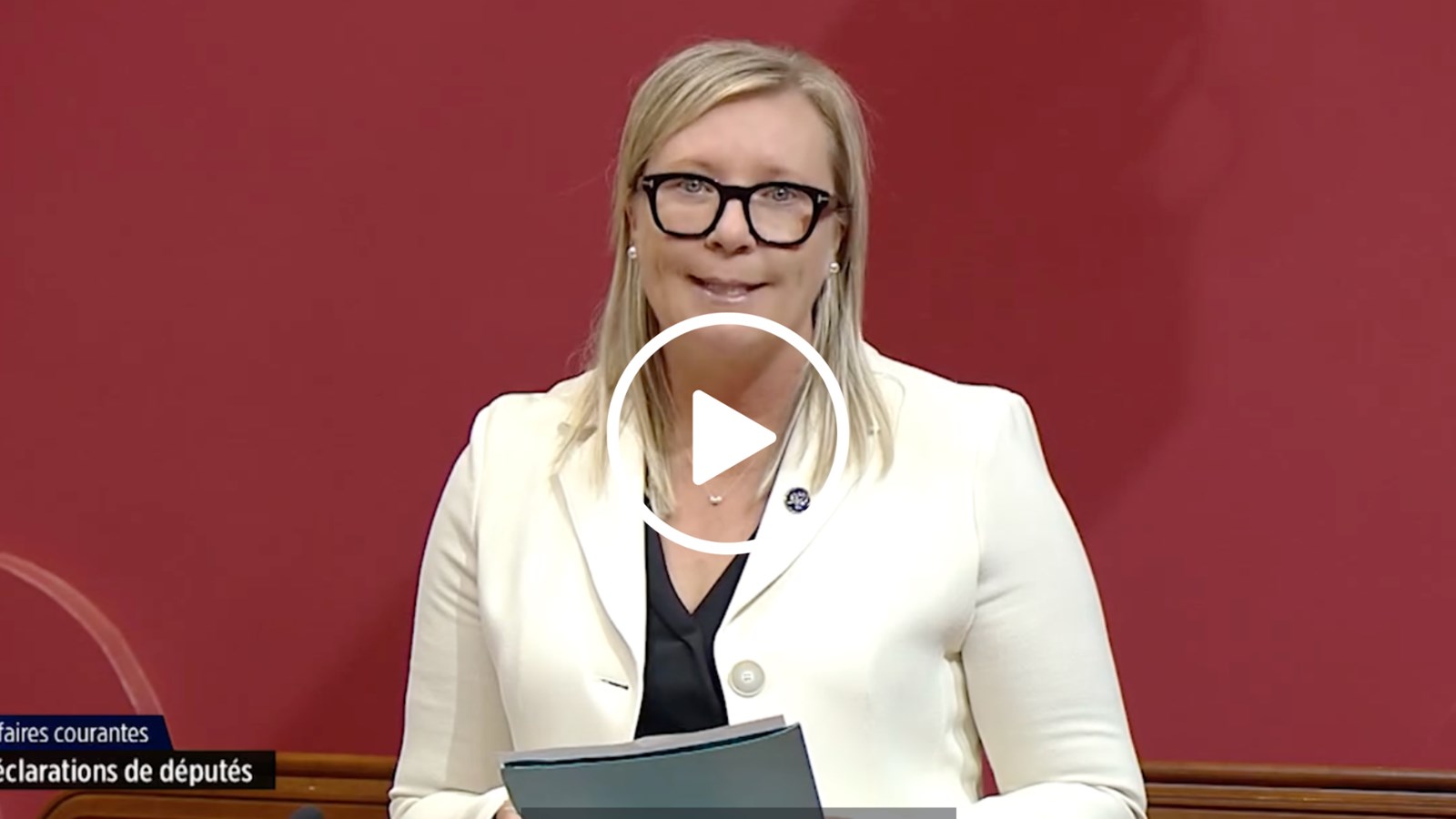 EN VIDÉO | Marie-Claude Nichols rend hommage à Mathieu Miljours