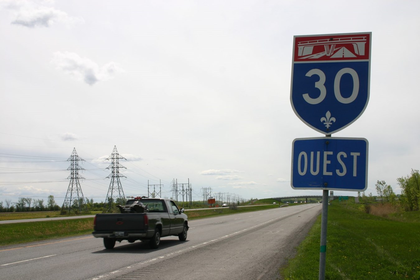 Traffic jams expected on Autoroute 30 starting Monday evening  