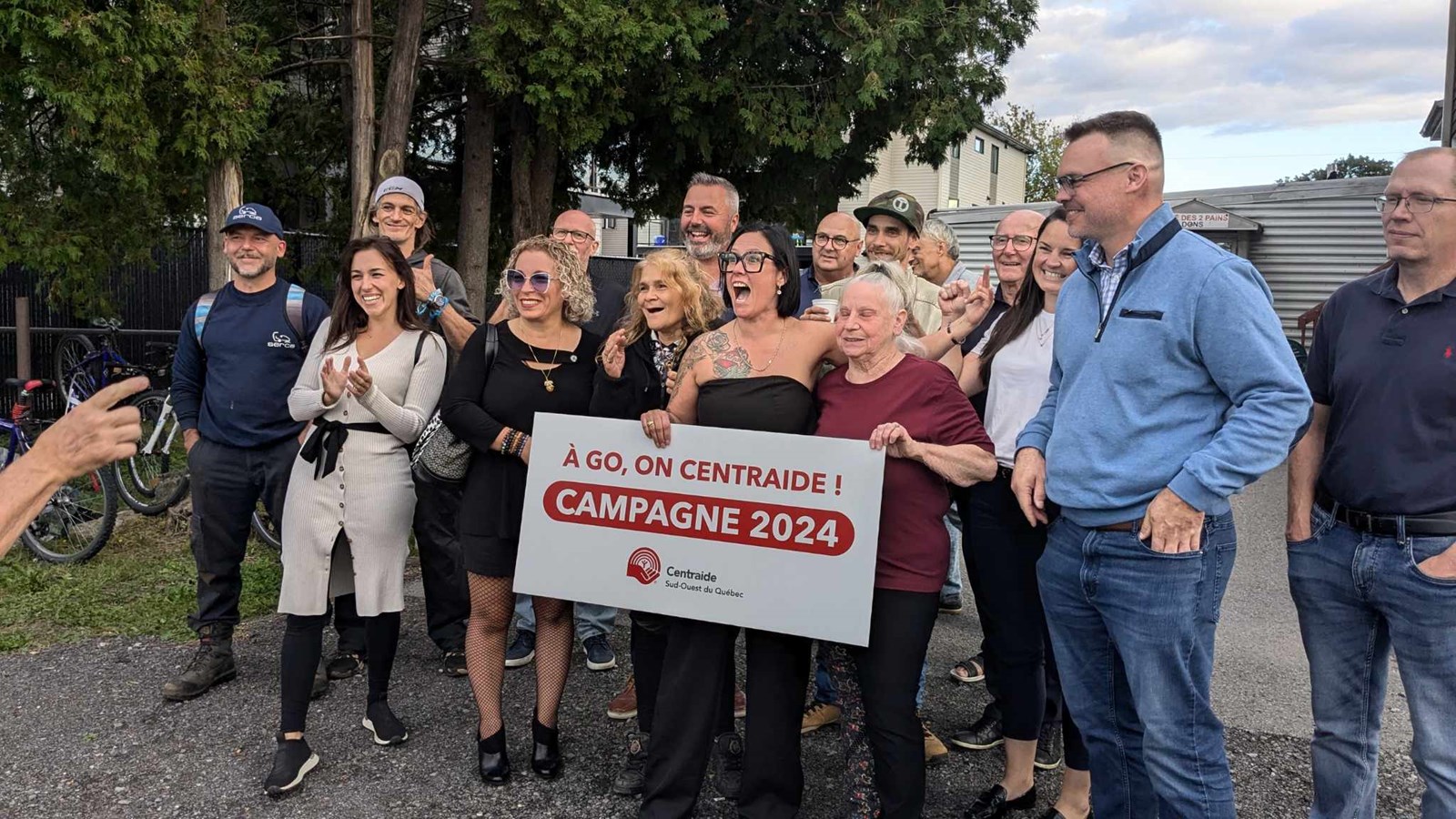VIDÉO| Centraide Sud-Ouest prend la route pour lancer sa campagne 2024