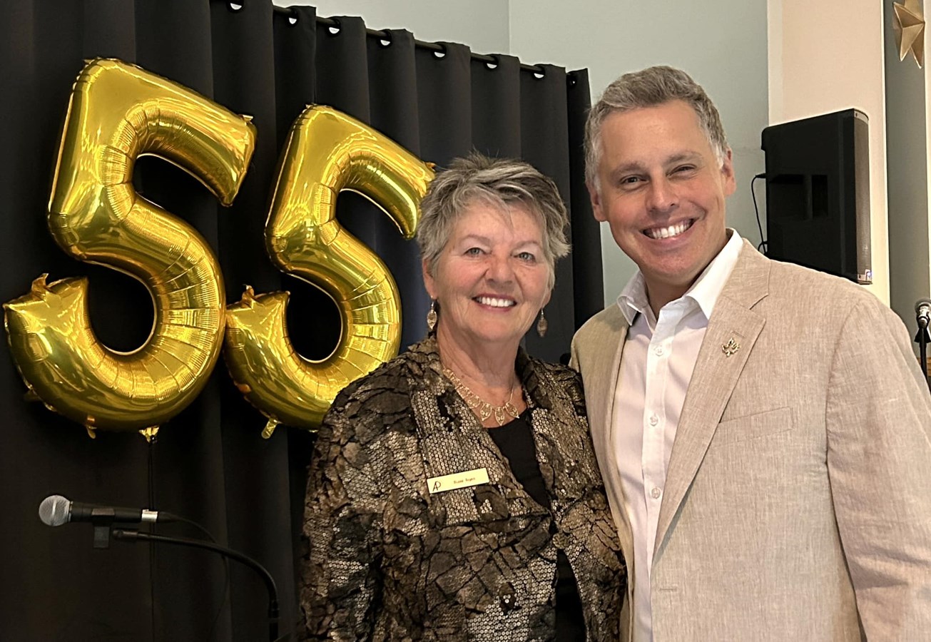 Diane Boyer and Peter Schiefke