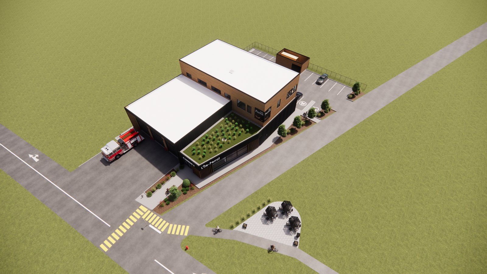 L'Île-Perrot lance le chantier de sa nouvelle caserne