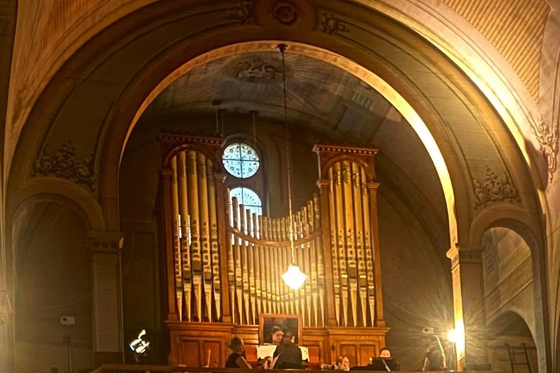 Le magnifique orgue de l'église de Saint-Télesphore