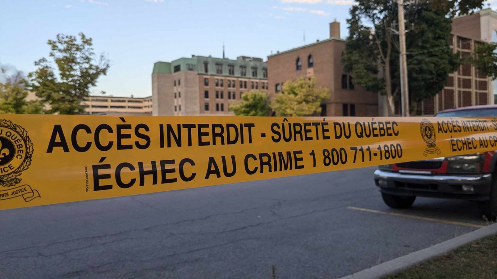 DERNIÈRE HEURE: Opération policière au Cégep de Valleyfield