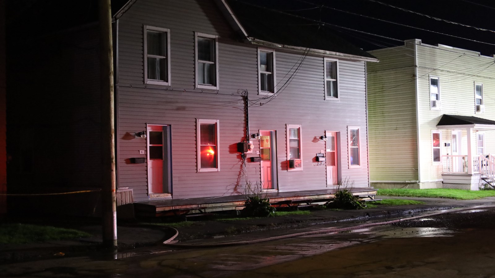 Incendie dans un triplex de la rue Cousineau à Salaberry-de-Valleyfield 