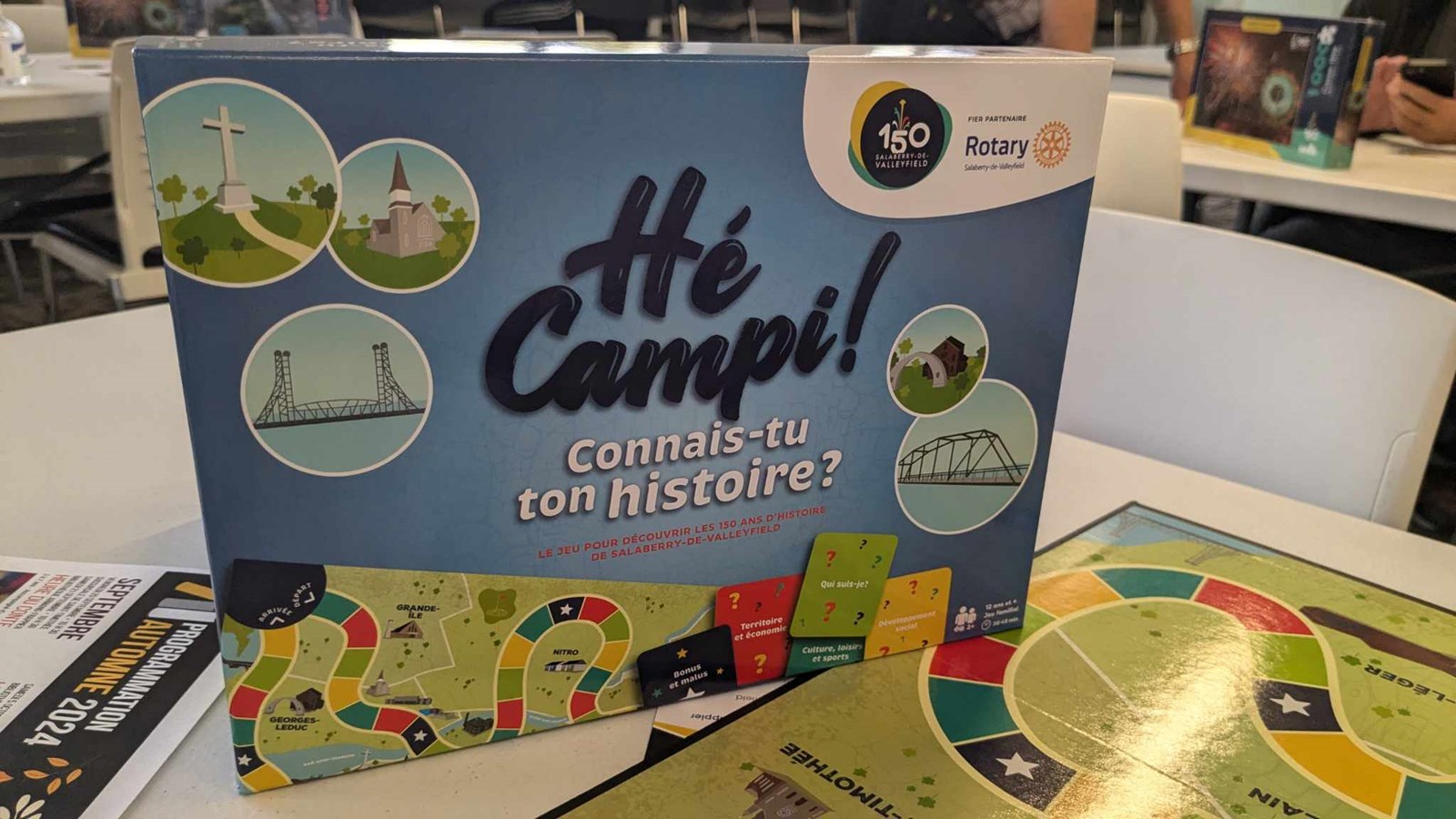 Un jeu et des casse-têtes pour partager l'histoire de Salaberry-de-Valleyfield