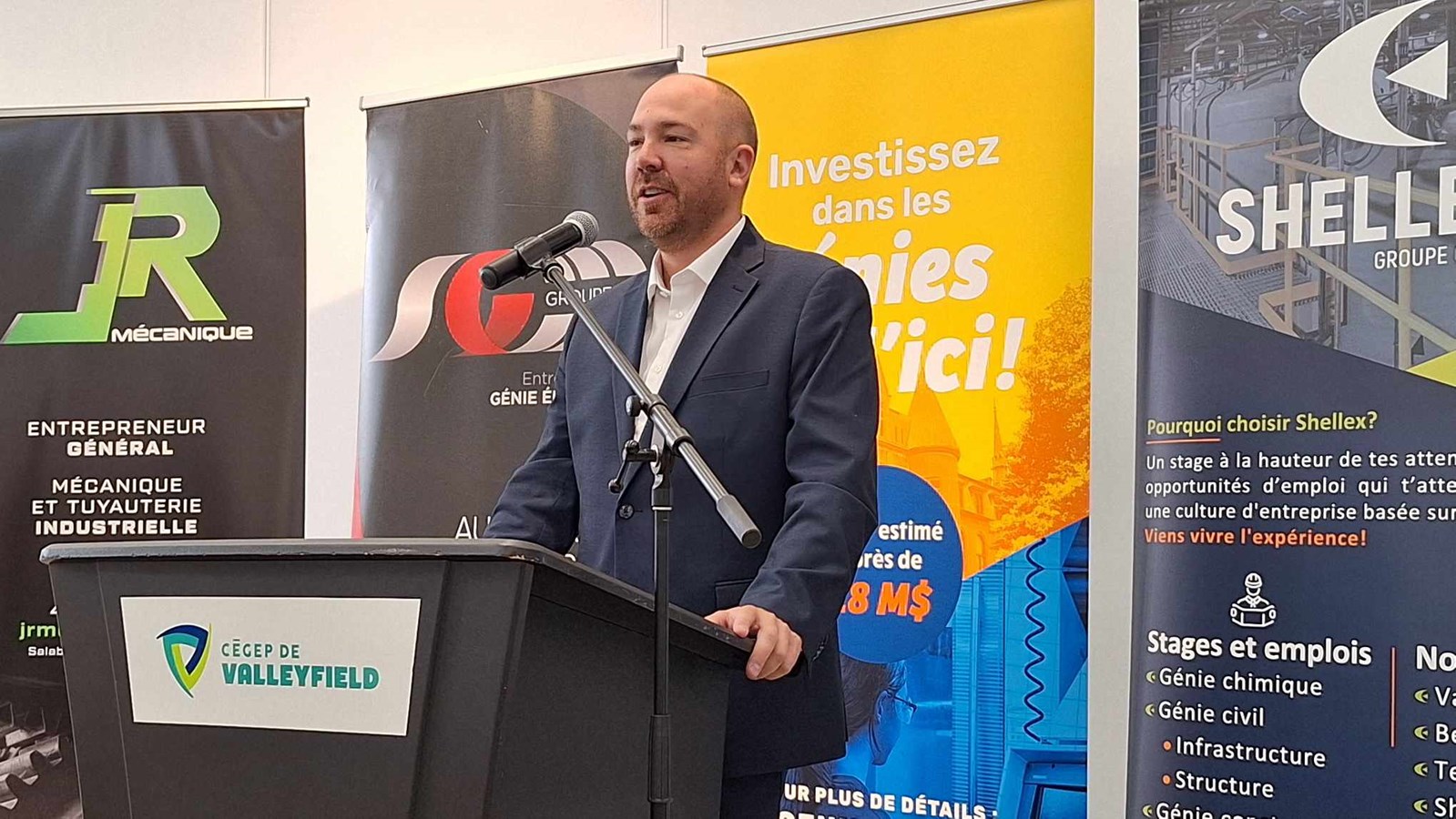 Patrick Tanguay, Chairman of the Board, Fondation du Cégep de Valleyfield 
