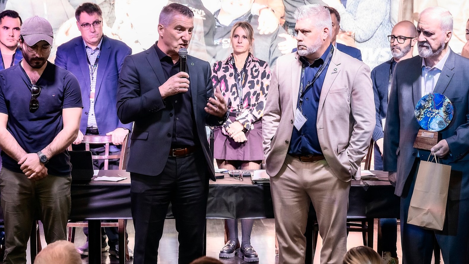 La CCIVS remet un Axent posthume à Mathieu Miljours