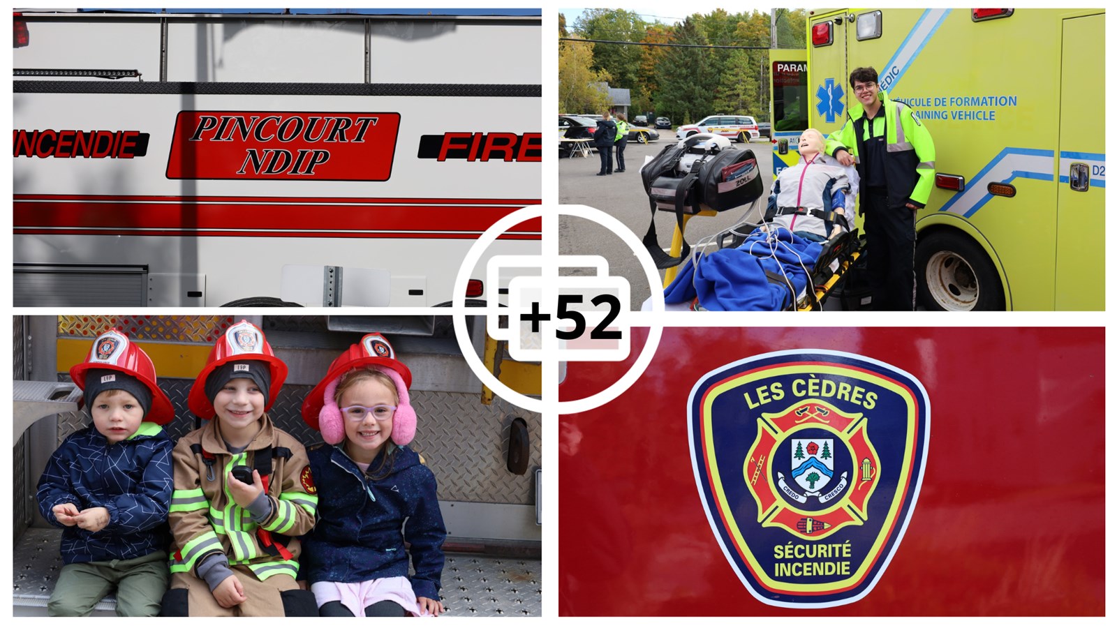 Pincourt and Les Cèdres fire stations welcome visitors