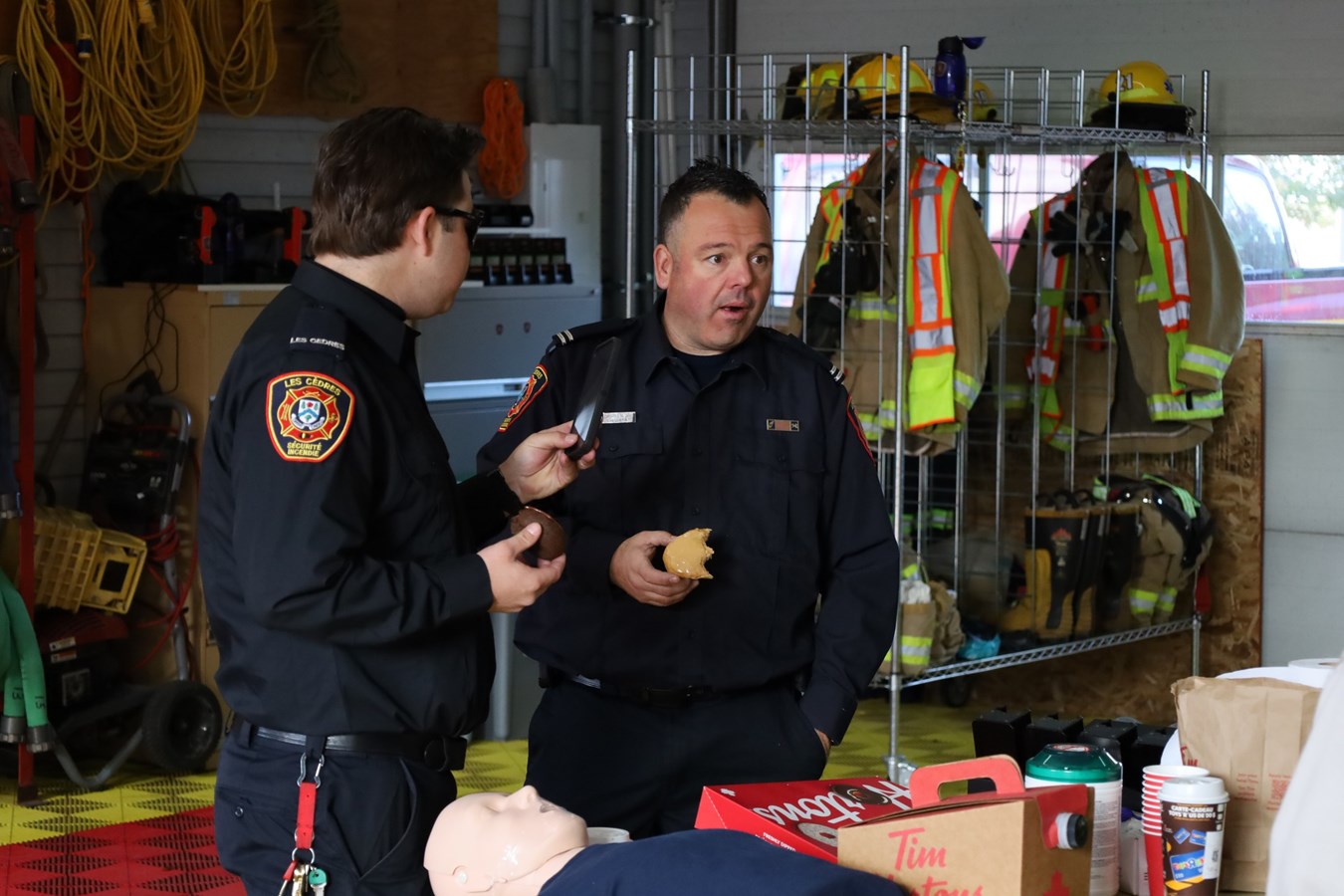 Pincourt and Les Cèdres fire stations welcome visitors