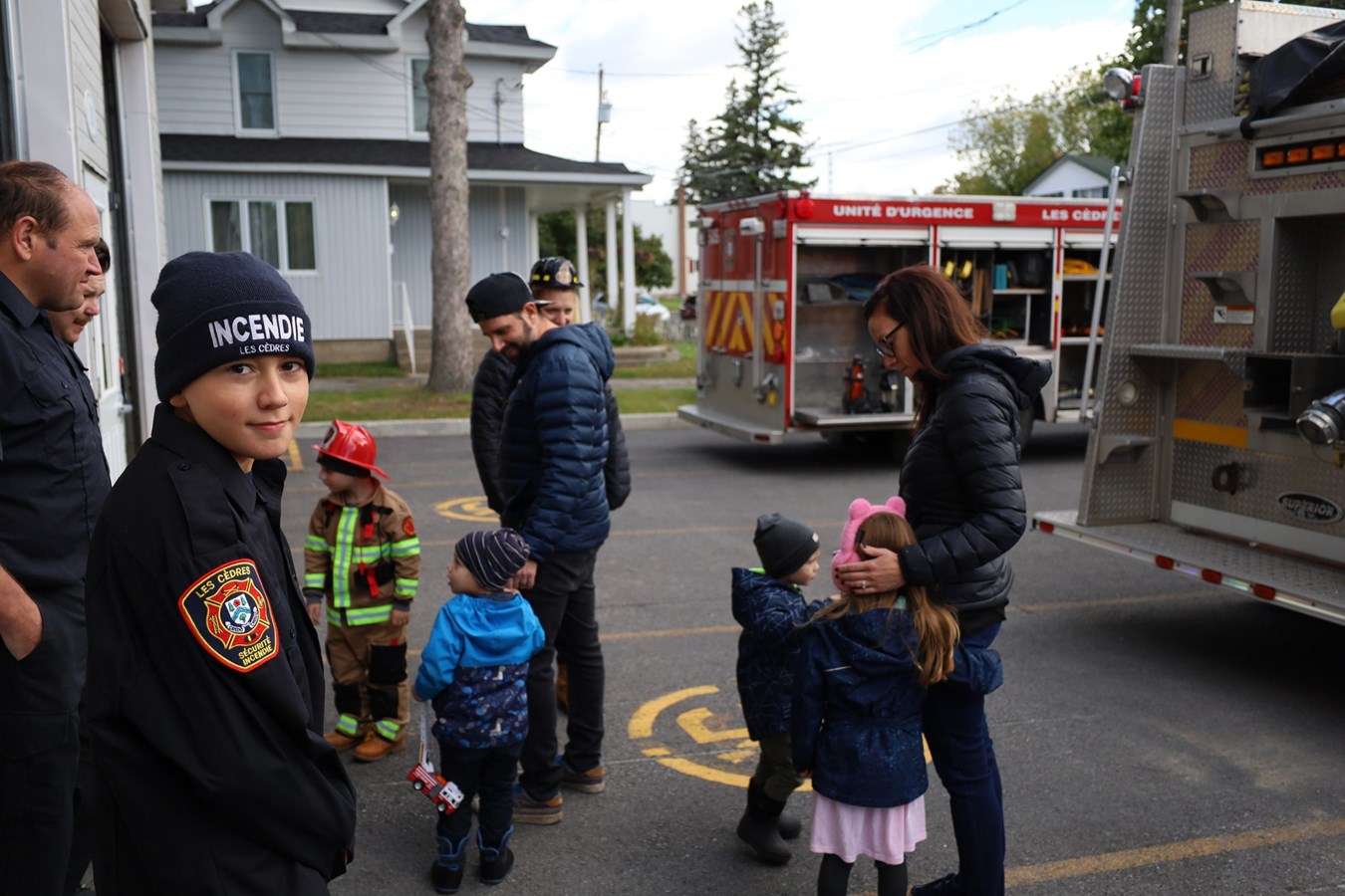 Pincourt and Les Cèdres fire stations welcome visitors
