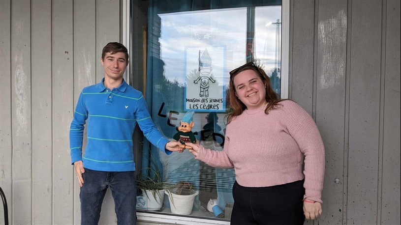 Sara-Maude et Vincent sont tous deux âgés de 21 ans et la Maison des jeunes a joué un rôle important dans leur parcours, surtout dans leur adolescence