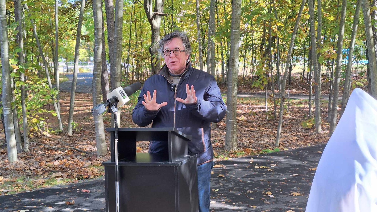 Une nouvelle œuvre prend racine au parc nature les Forestiers-de-Saint-Lazare