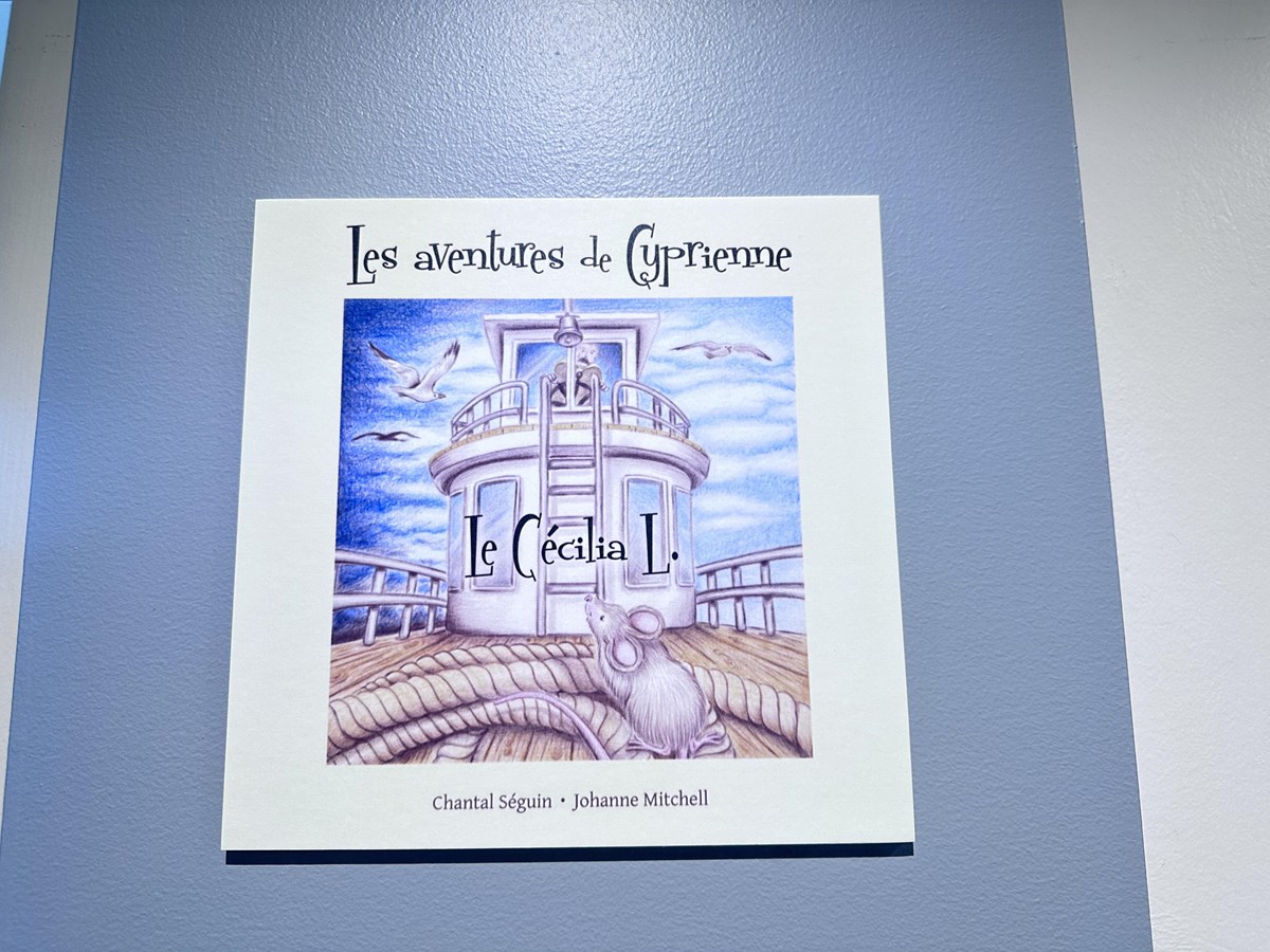 At the Musée régional : celebrating the 13 albums of the Cyprienne muse
