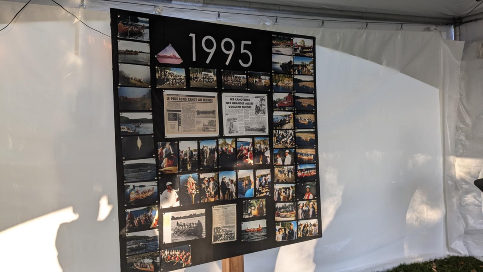 Les Cèdres celebrates the 40th anniversary of its big canoe