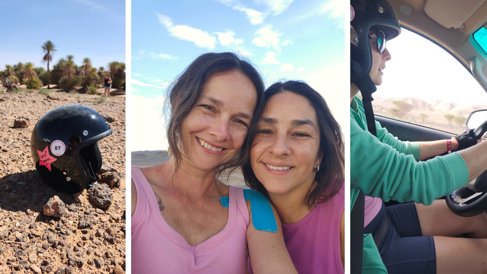 Nadine Blanchette's desert crossing  