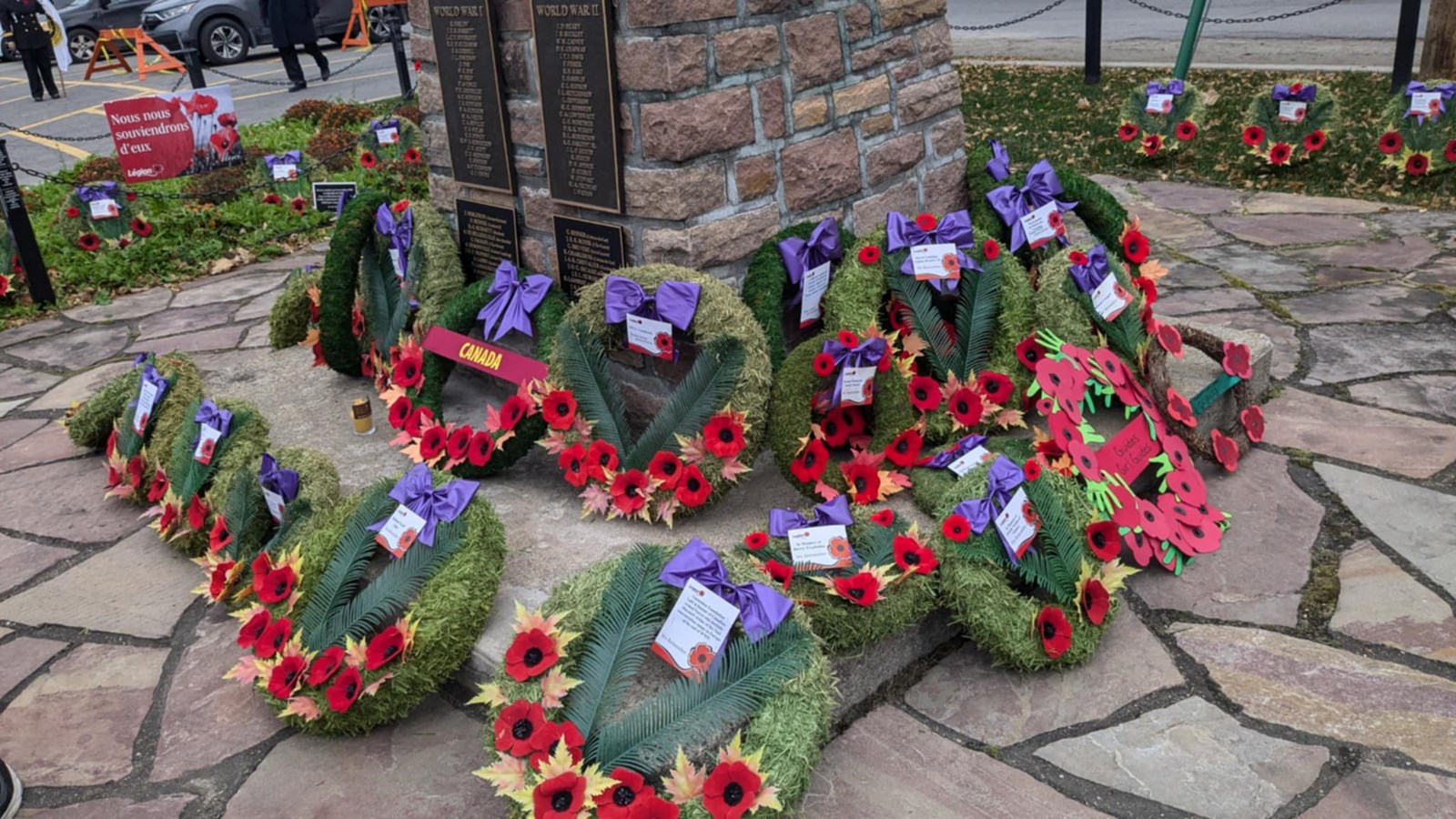 Hudson's Remembrance Day ceremony in pictures 