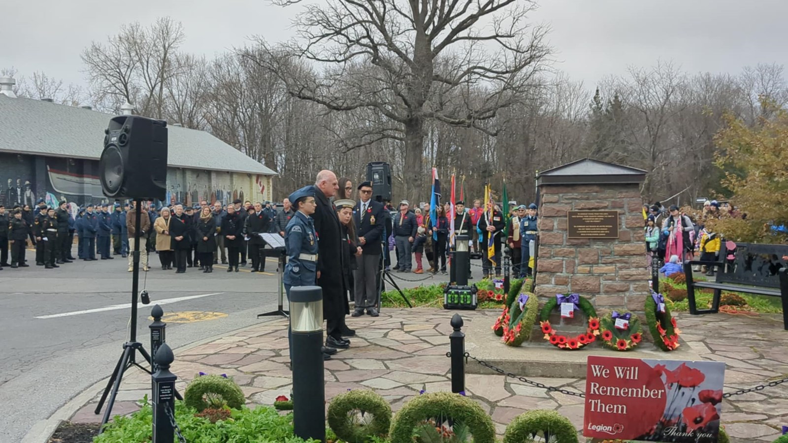 Hudson's Remembrance Day ceremony in pictures 