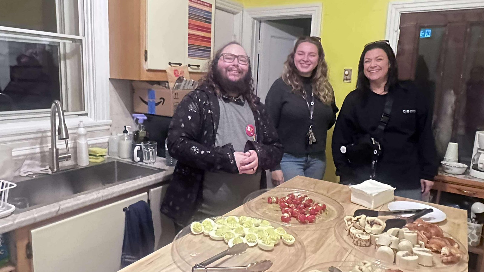 A great lunch prepared by the youngsters