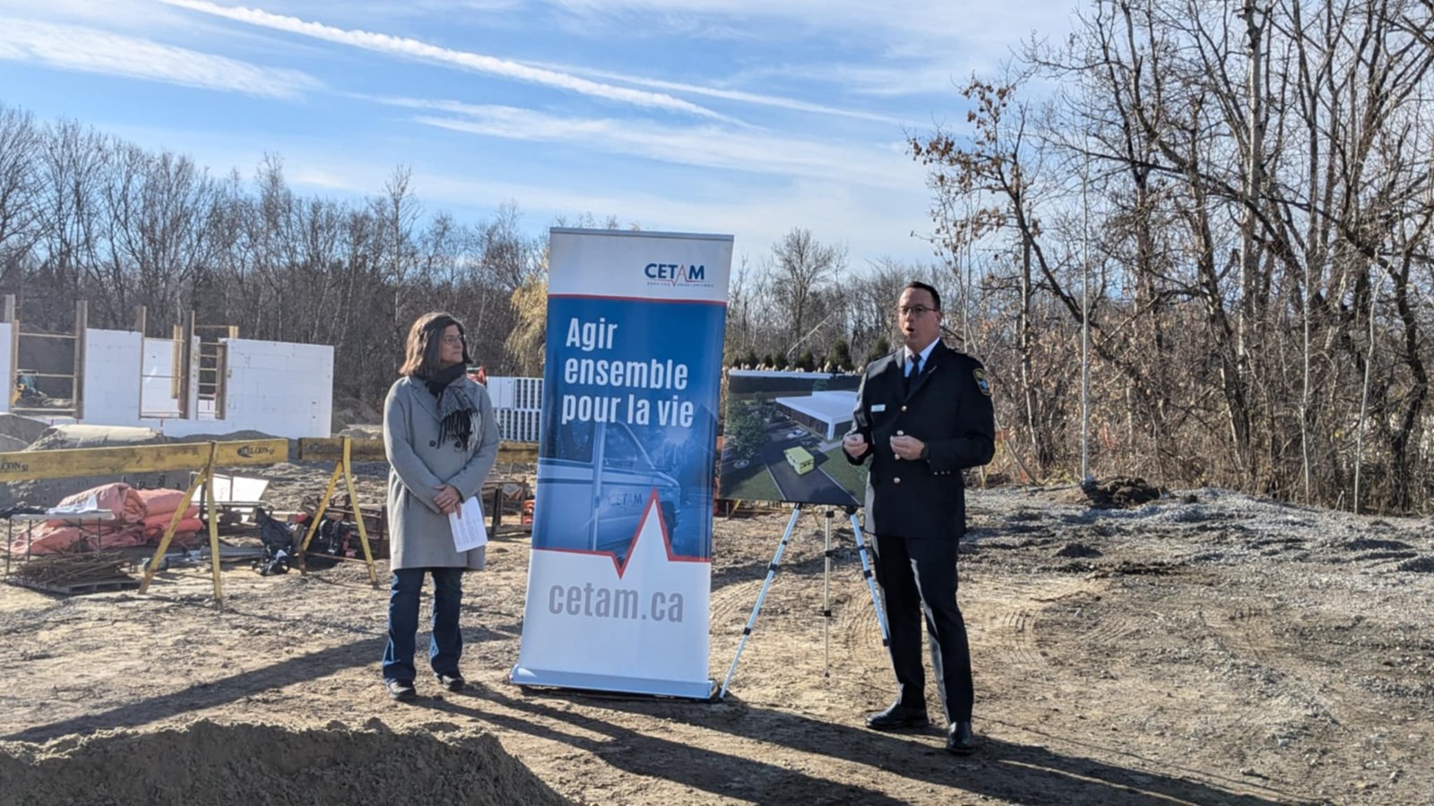 CETAM: a $4.1 M project under construction in Saint-Lazare  