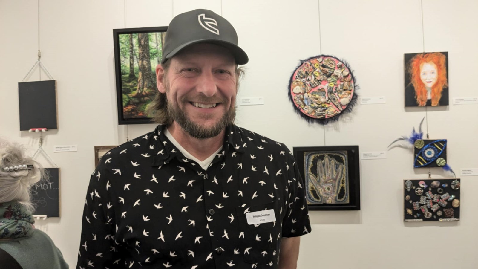 Philippe Corriveau, a well-known artist in Vaudreuil-Soulanges, created a work representing his imprint