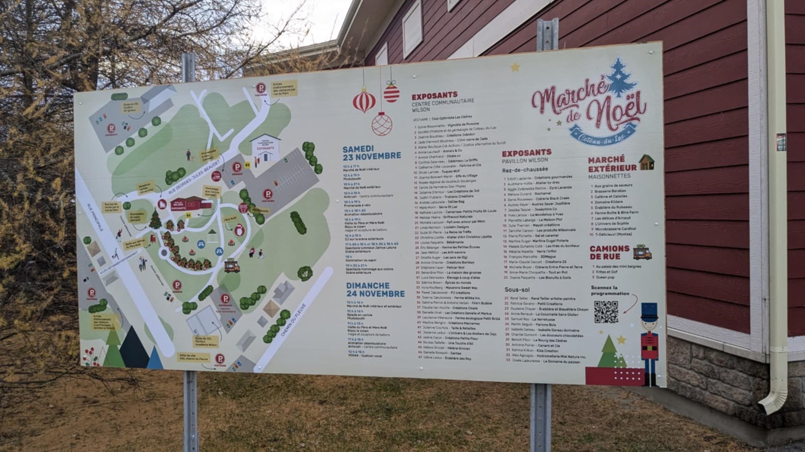 Retour en images sur le Marché de Noël de Coteau-du-Lac