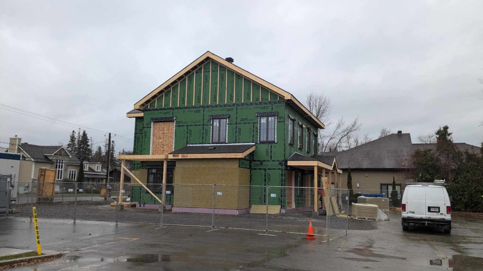 The new Maison de la Famille takes shape