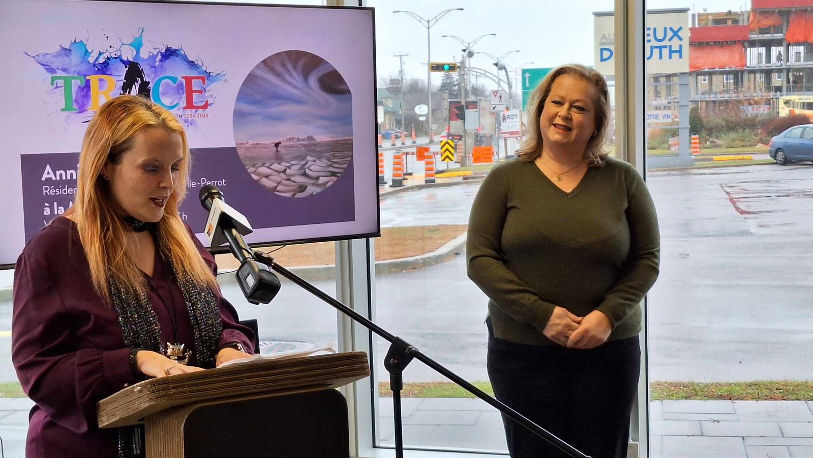De Notre-Dame-de-l'Île-Perrot, Annika Diehl, sera présente à la Maison Trestler et son vernissage se tiendra le 20 mars.